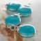 12 Pack: Aqua Dyed Howlite Lentil Beads, 20mm by Bead Landing™
